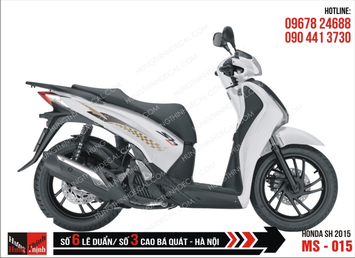 Tem Điểm Xe SH 015