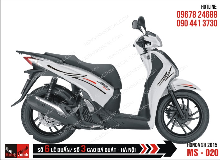 Tem Điểm Xe SH 020