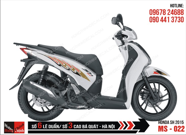 Tem Điểm Xe SH 021