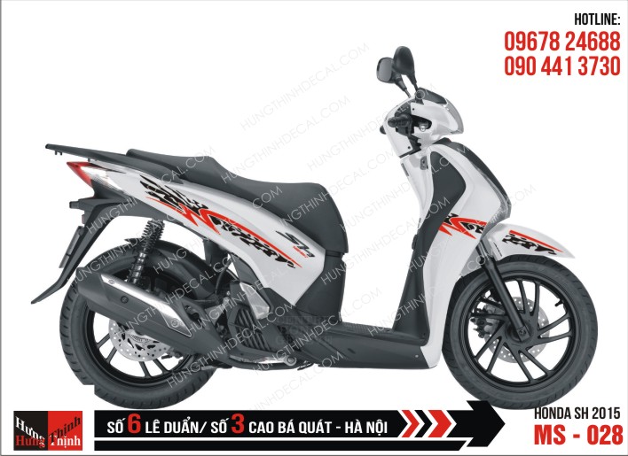 Tem Điểm Xe SH 028