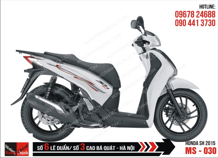 Tem Điểm Xe SH 030