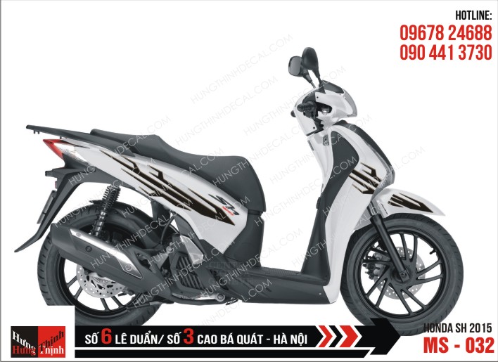 Tem Điểm Xe SH 032