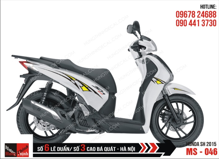 Tem Điểm Xe SH 046