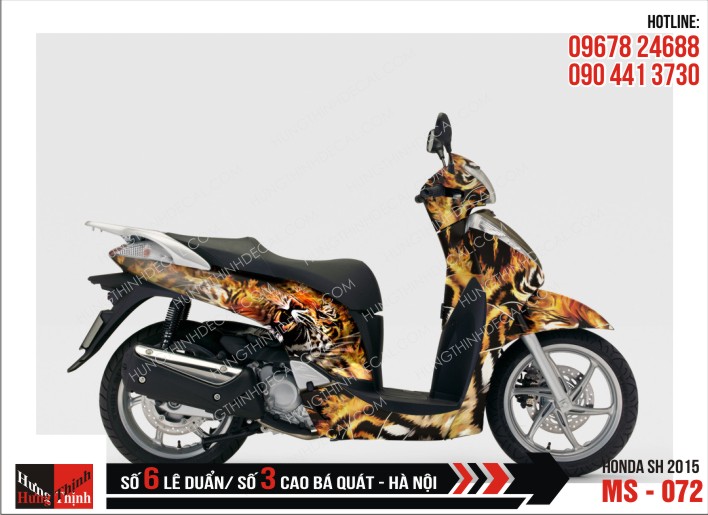 Tem Xe SH 072