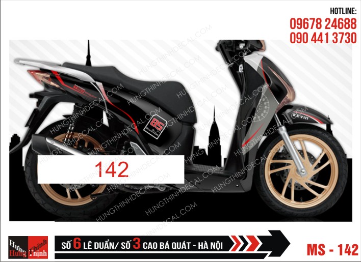 Tem Xe SH 142