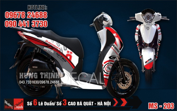Tem Xe SH 203