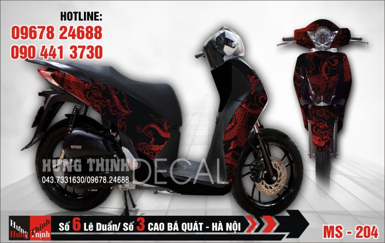 Tem Xe SH 204