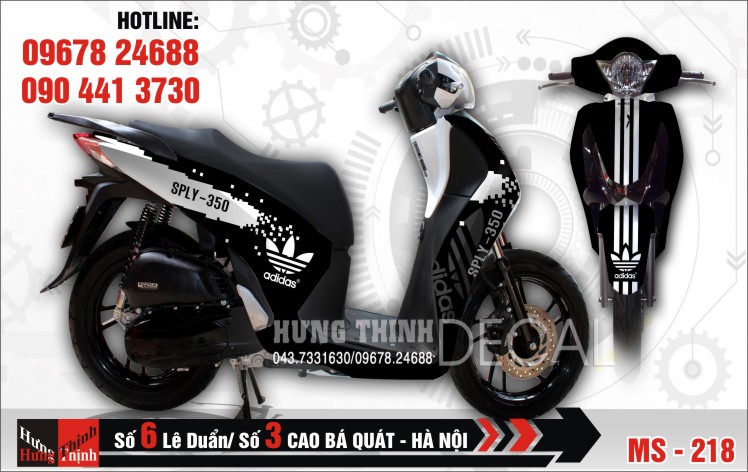 Tem Xe SH 218