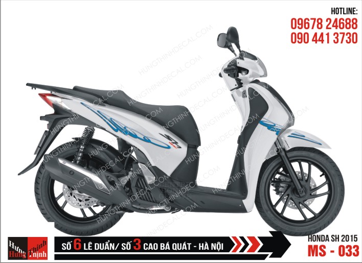 Tem Điểm Xe SH 033