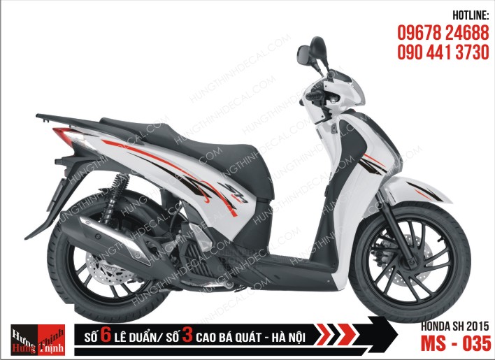 Tem Điểm Xe SH 035