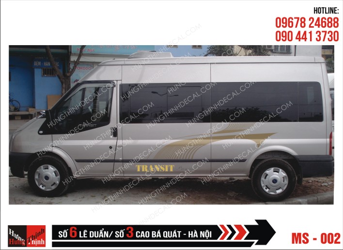 Tem Xe Ô Tô 16 Chỗ - 002