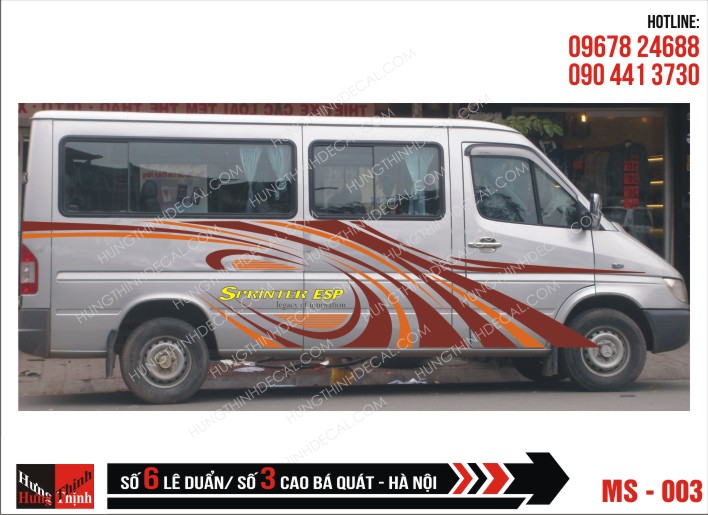 Tem Xe Ô Tô 16 Chỗ - 003