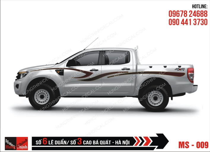 Tem Xe Bán Tải – 009