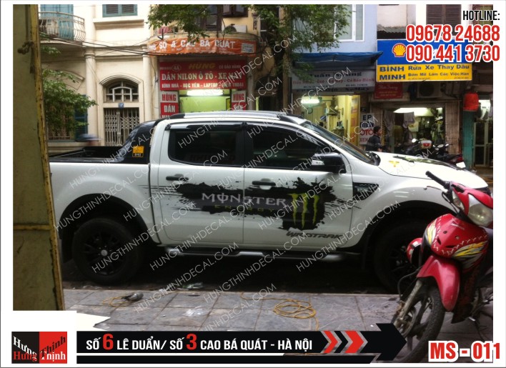 Tem Xe Bán Tải – 011