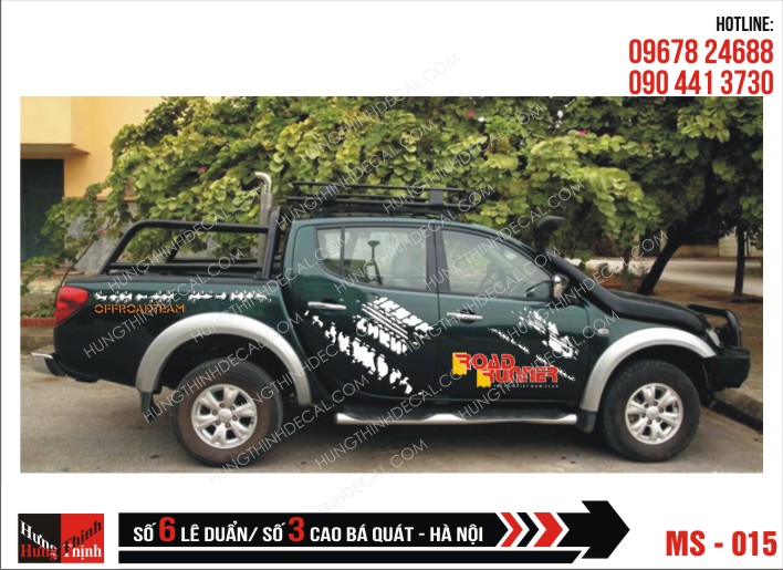 Tem Xe Bán Tải – 015