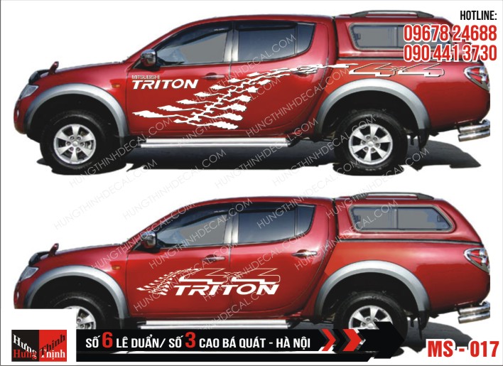 Tem Xe Bán Tải – 017