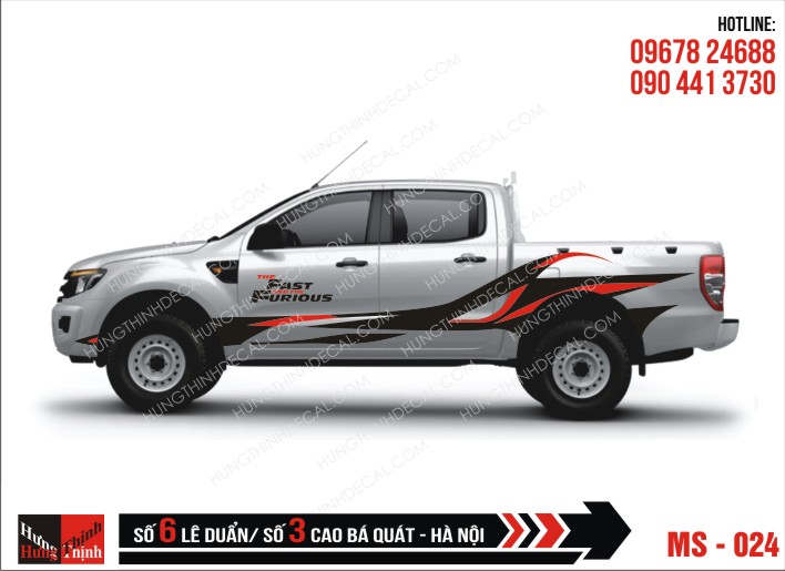 Tem Xe Bán Tải – 024