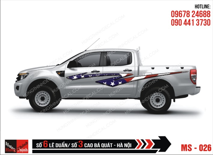 Tem Xe Bán Tải – 026