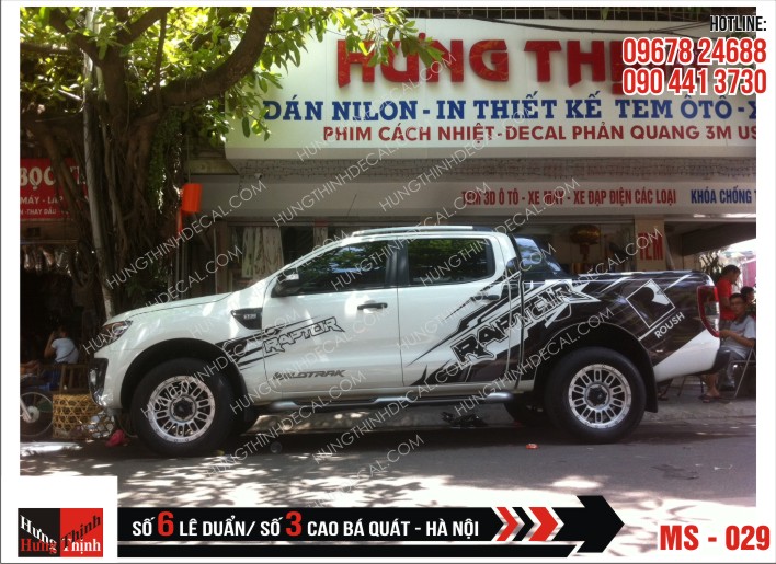 Tem Xe Bán Tải – 029