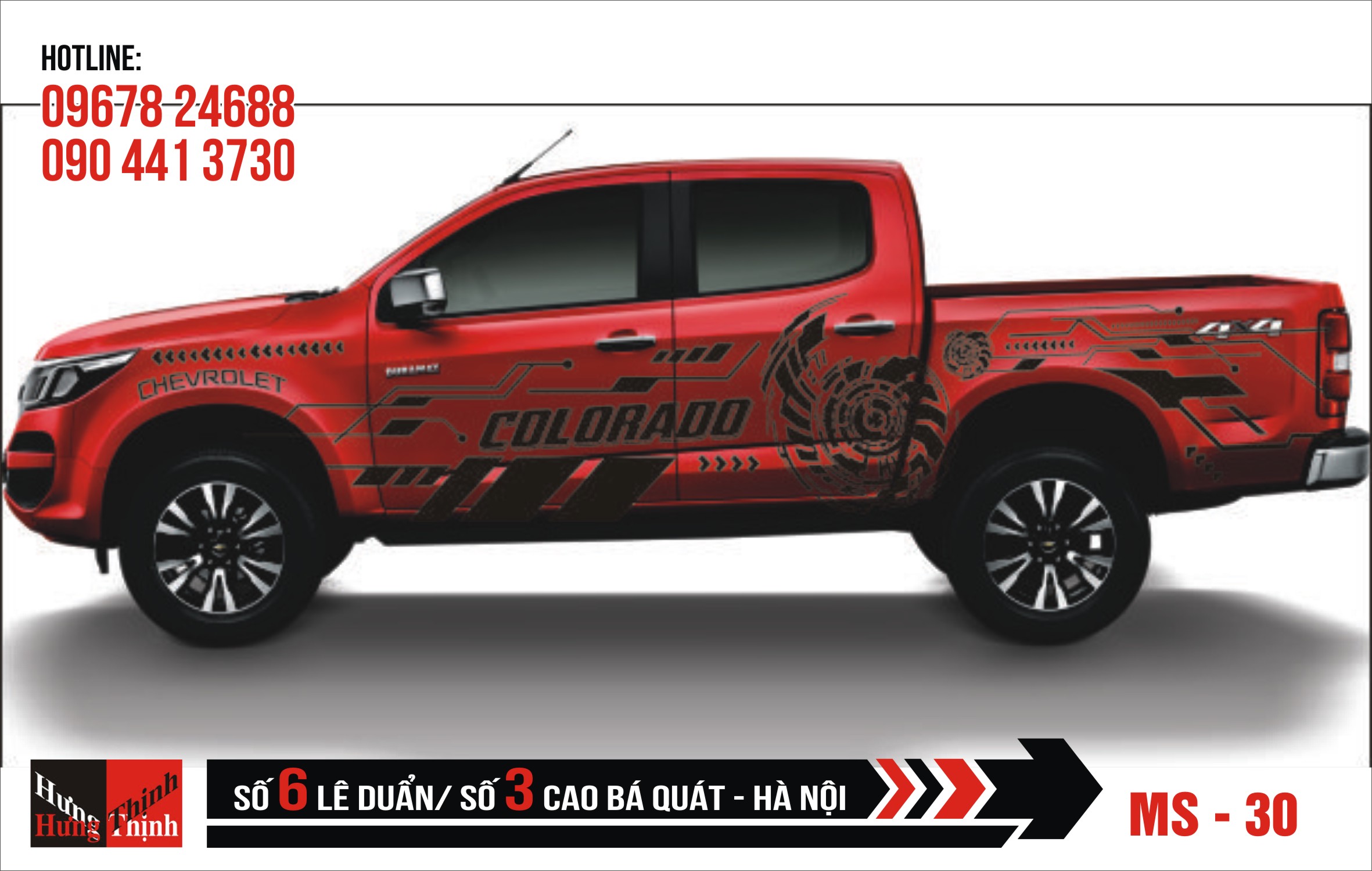 Tem Xe Bán Tải – 030