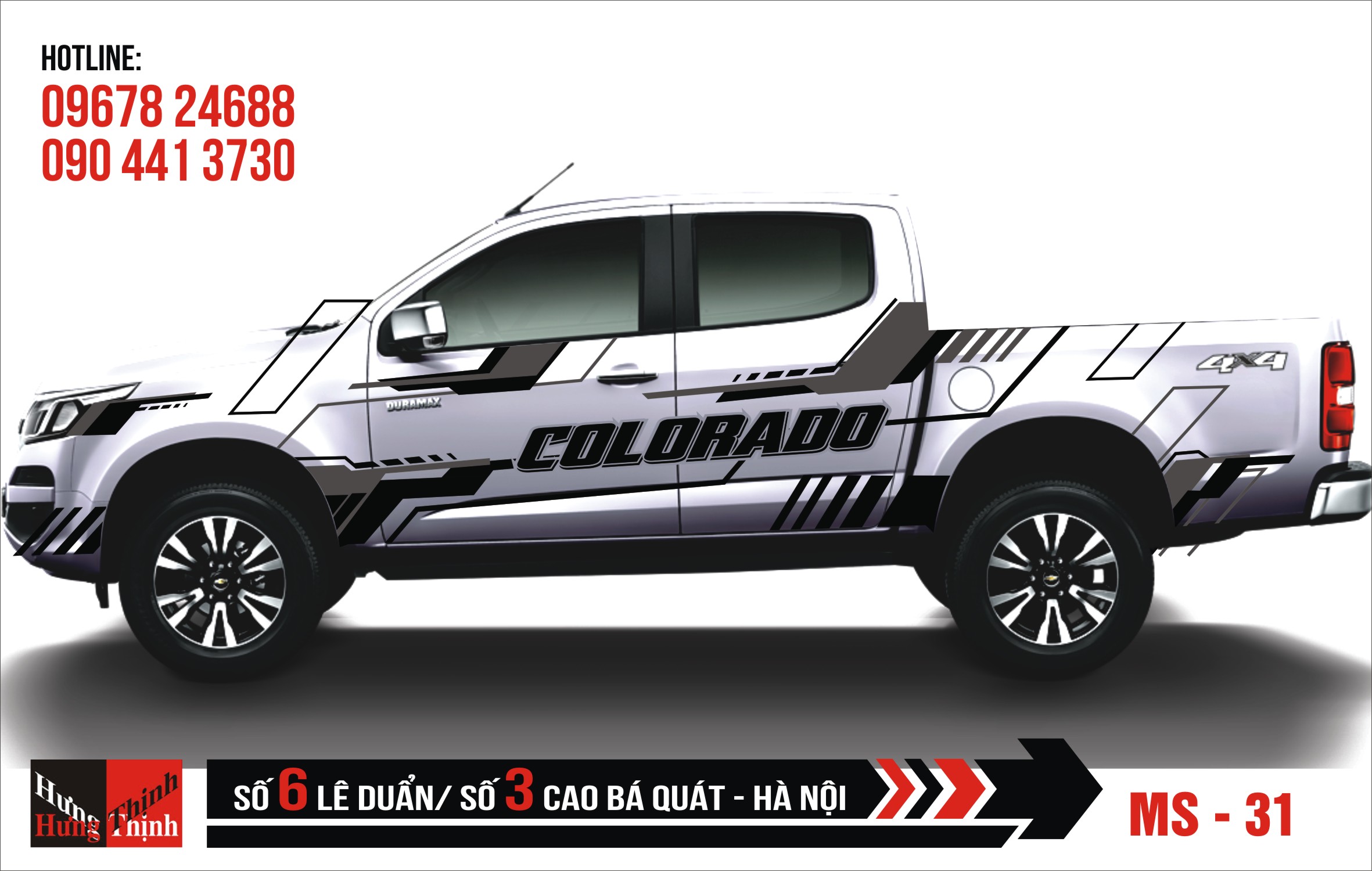 Tem Xe Bán Tải – 031