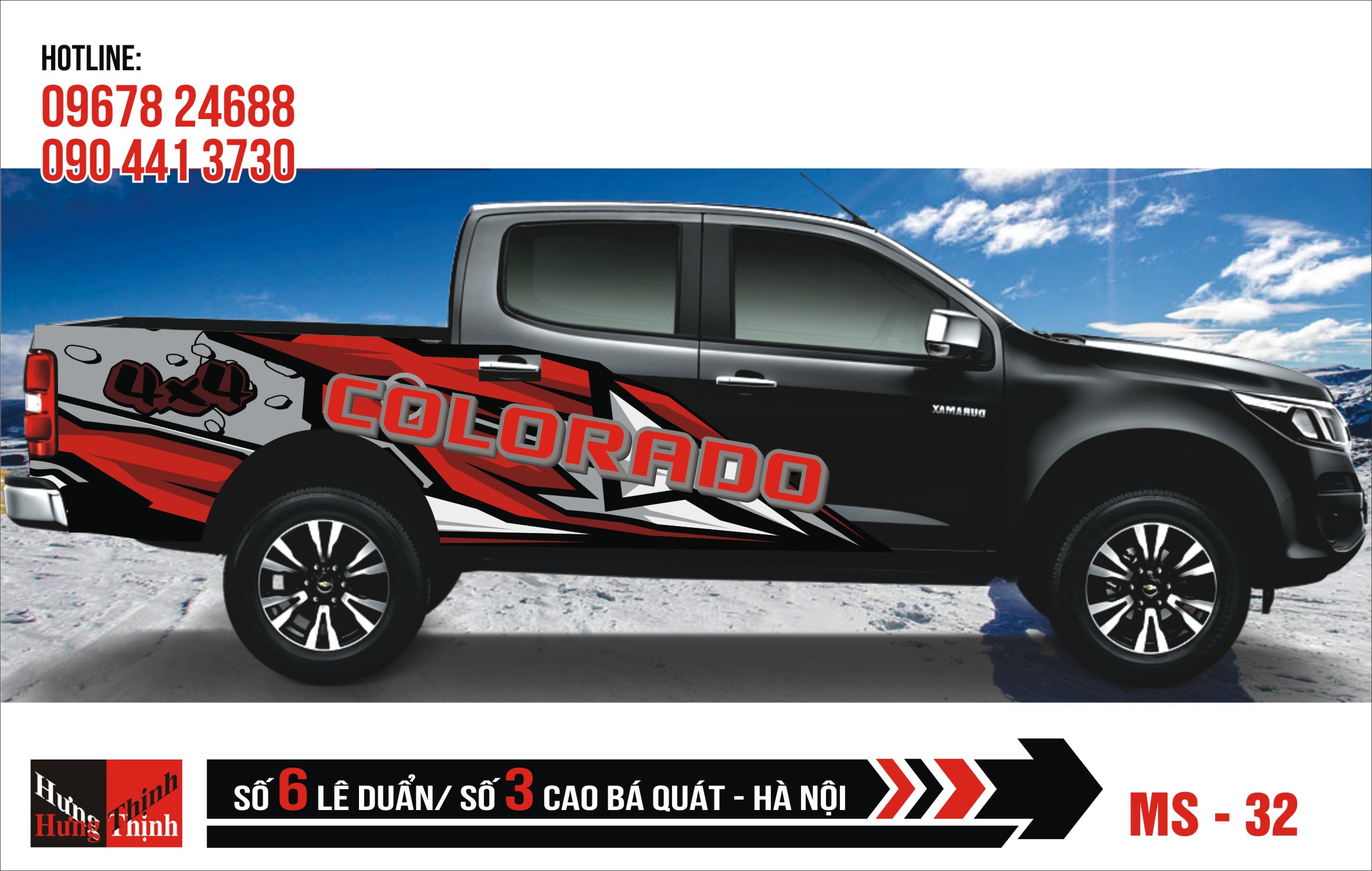 Tem Xe Bán Tải – 032