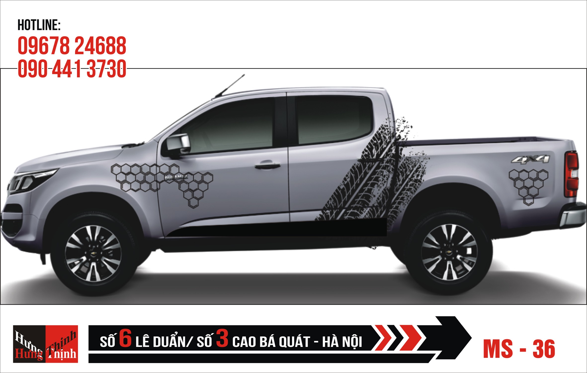 Tem Xe Bán Tải – 036