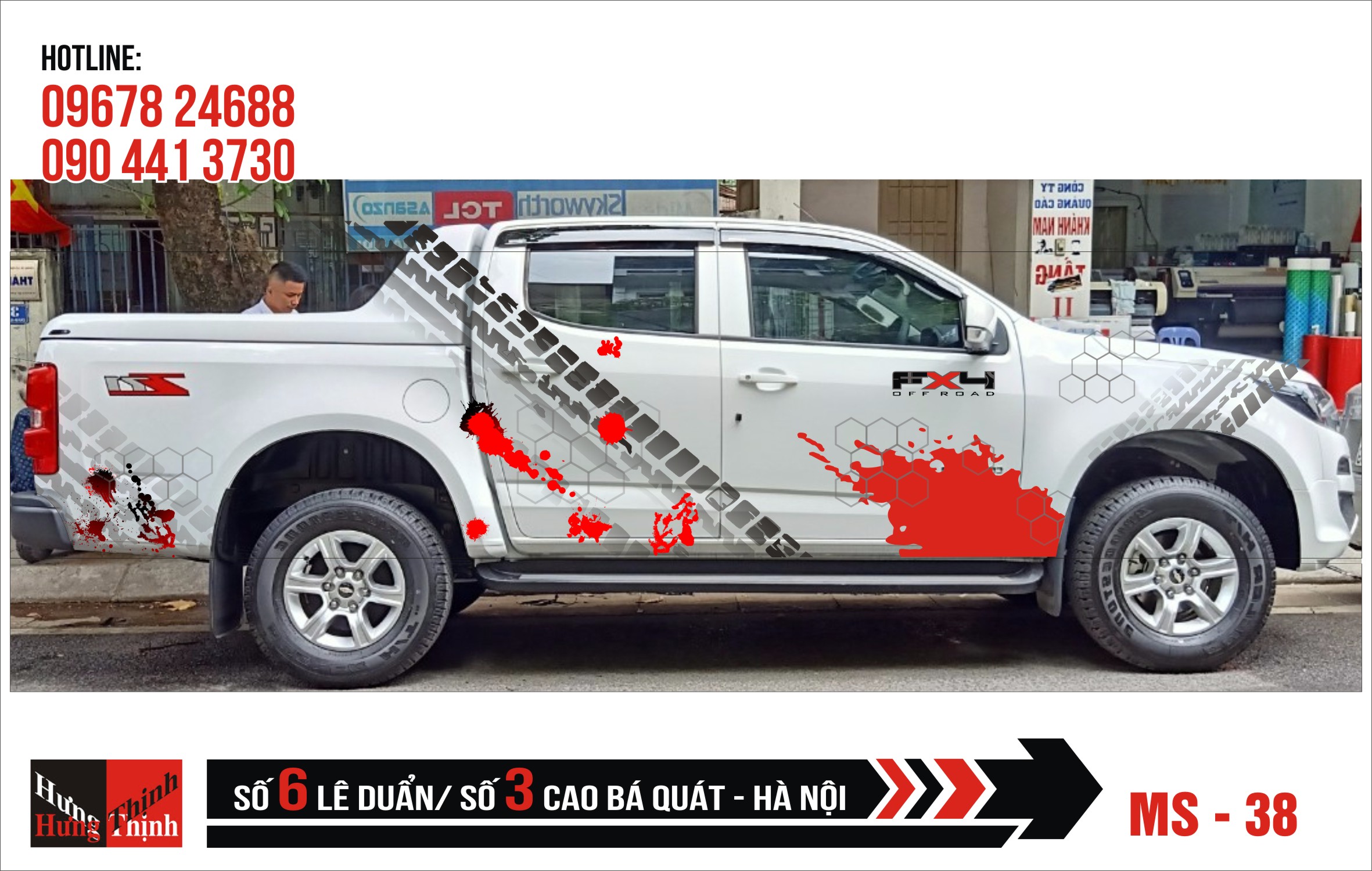 Tem Xe Bán Tải – 038