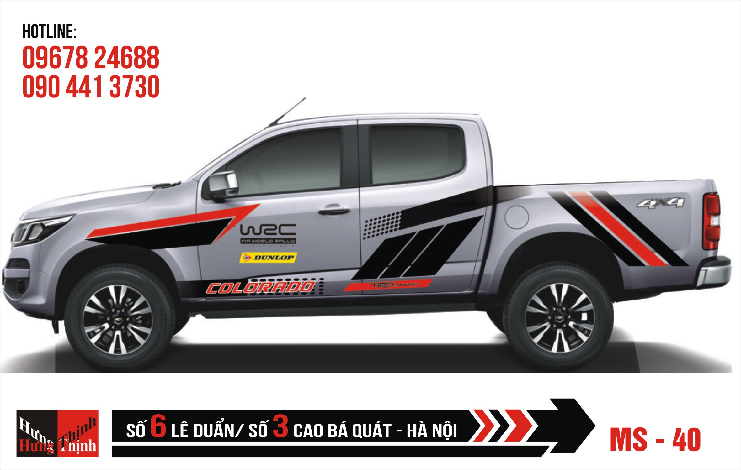 Tem Xe Bán Tải – 040