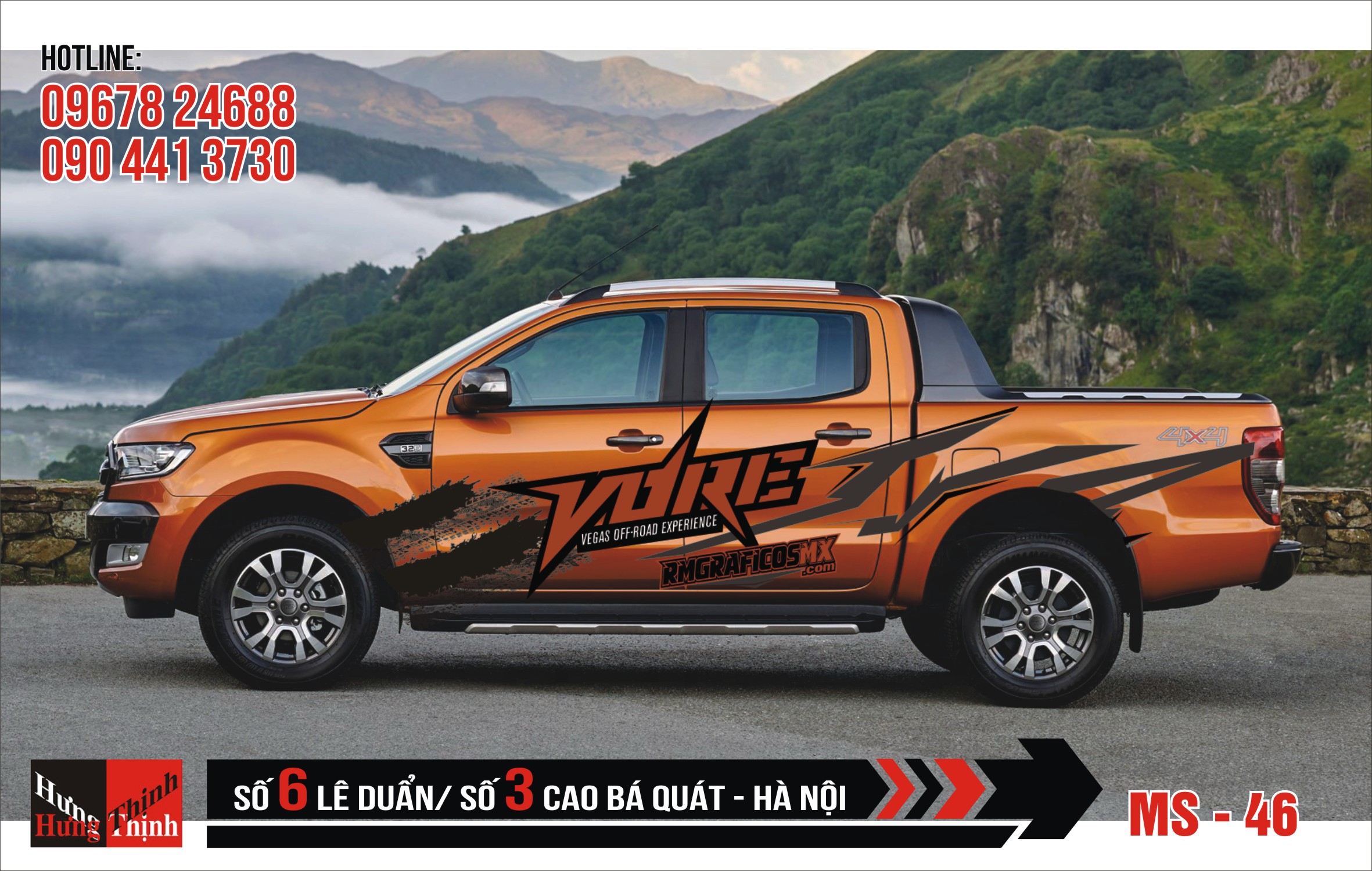 Tem Xe Bán Tải – 045