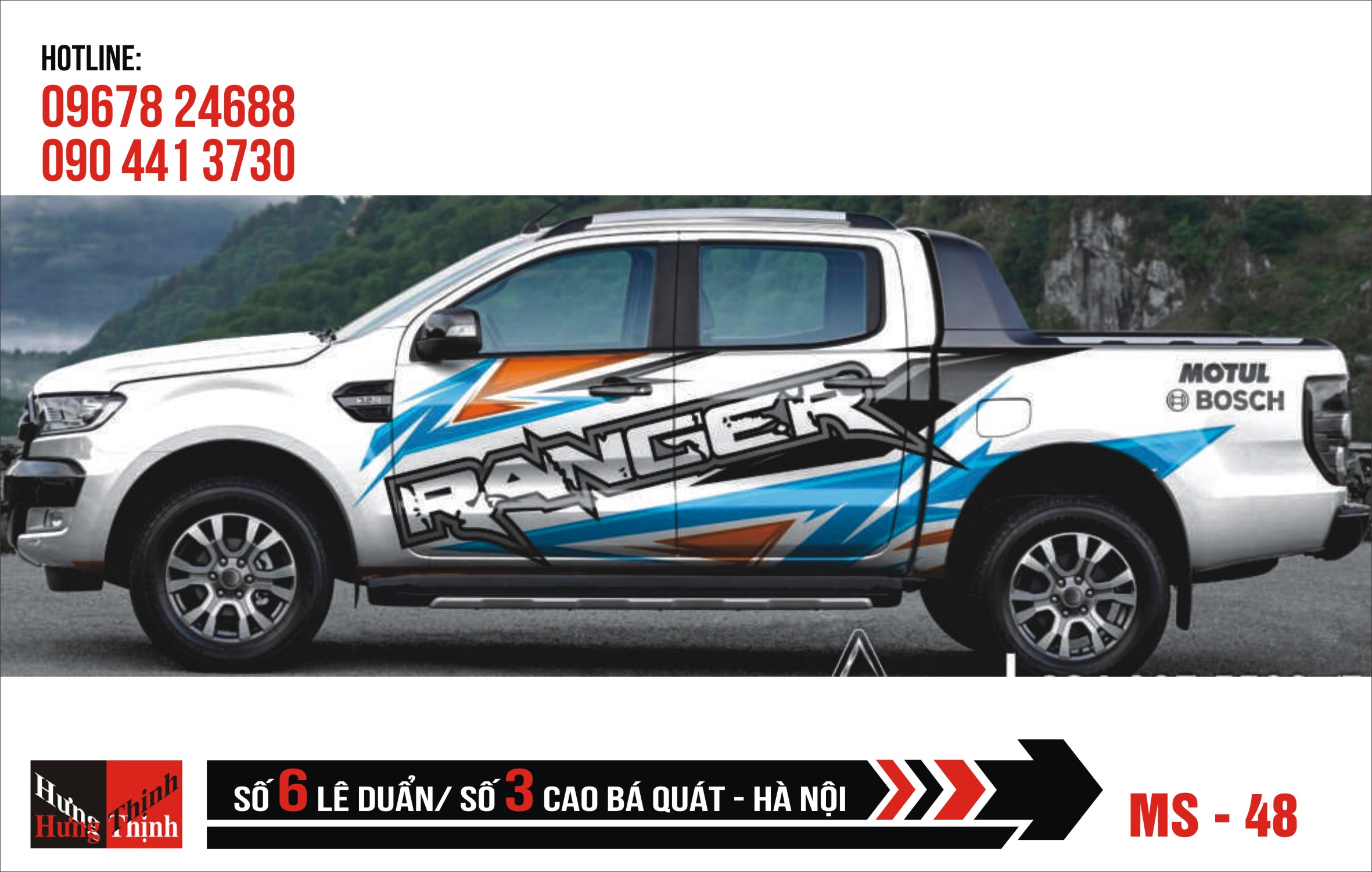 Tem Xe Bán Tải – 047