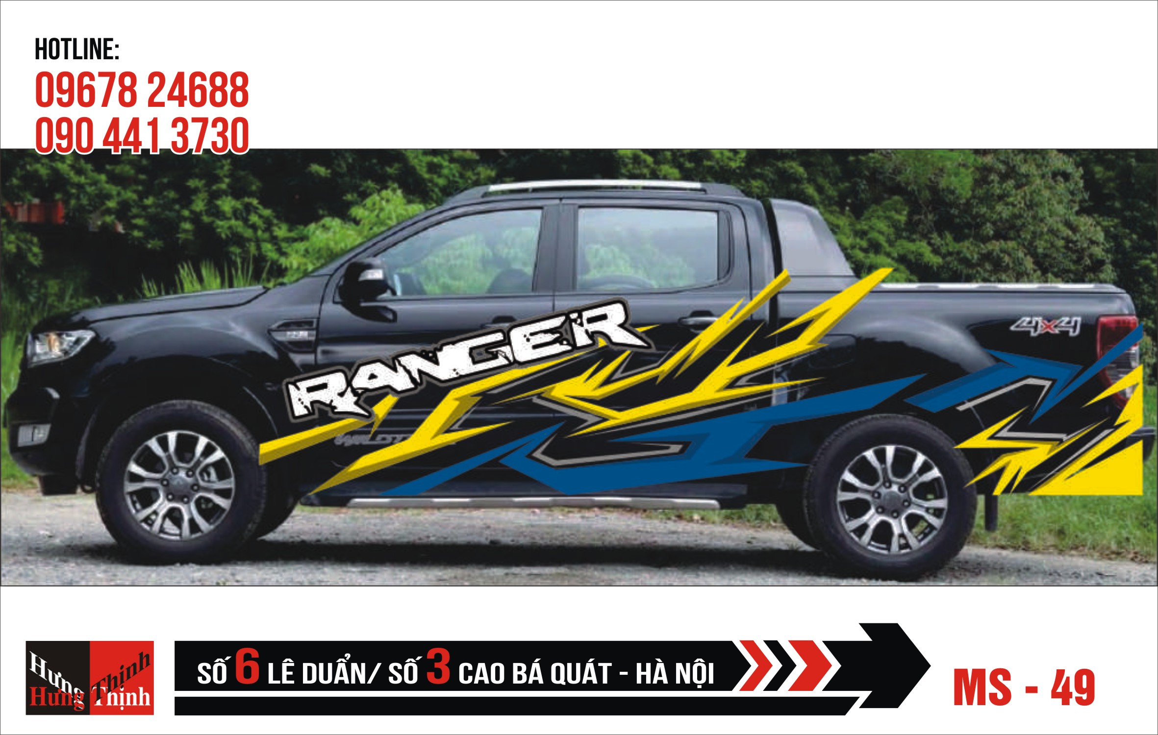 Tem Xe Bán Tải – 048